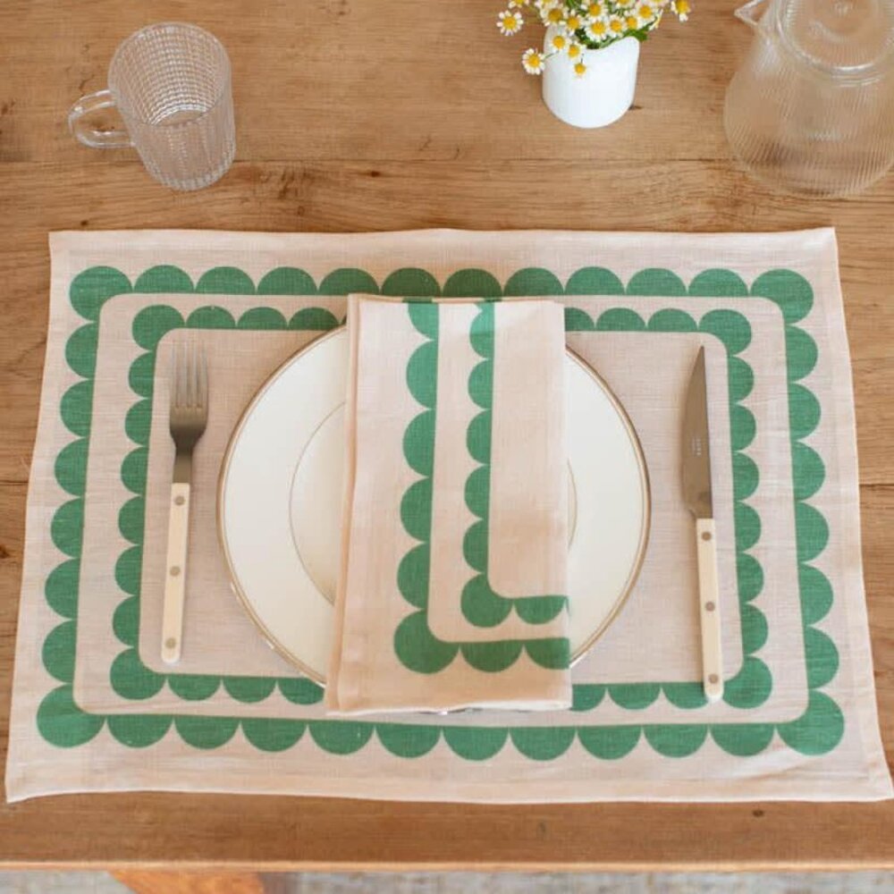 Fete Linen Napkin - Kashmir